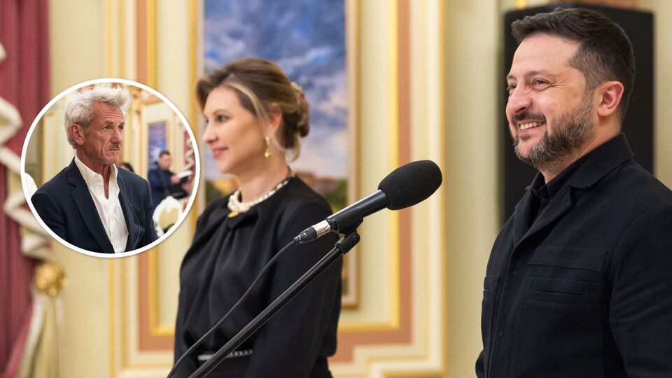 Пенн став національною легендою України. Кому ще Зеленський вручив нагороди