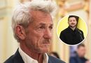 Друг України Пенн встав на коліна перед Зеленським. Як відреагував президент. Відео