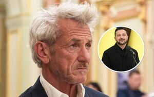 Друг України Пенн встав на коліна перед Зеленським. Як відреагував президент. Відео