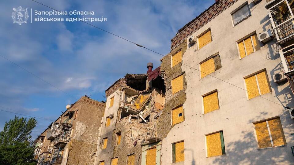 Зеленський анонсував посилення оборони Запоріжжя