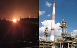 "Прилетело хорошо". В РФ после атаки дронов горит НПЗ, на аэродроме – детонация