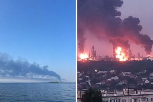 Одразу два НПЗ палали в РФ за одну ніч. Що відомо про удари
