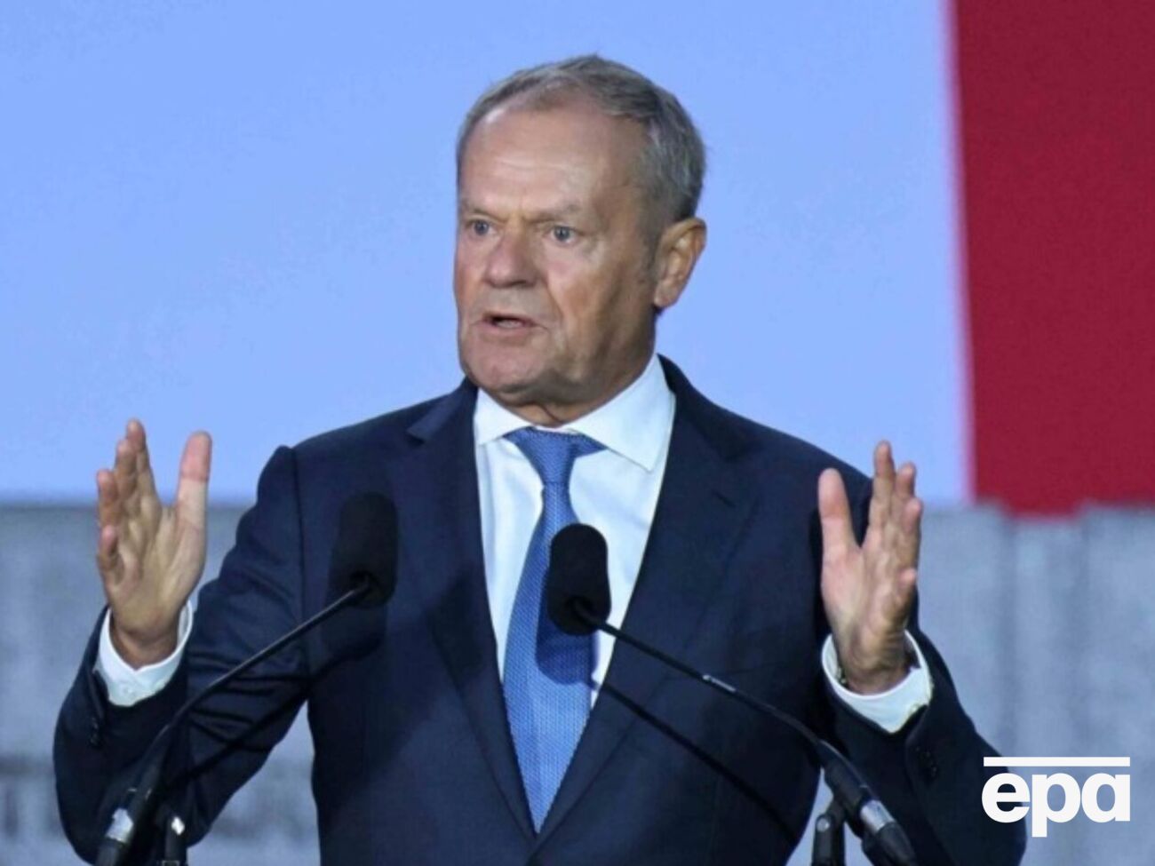 "Отримав звіт від ЦРУ". Туск заявив, що РФ може атакувати пункти пропуску на кордоні Польщі й інших країн