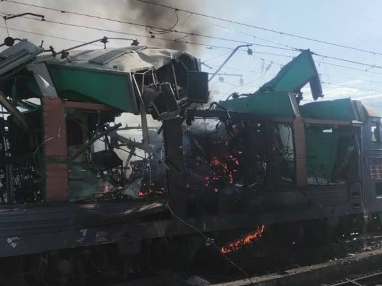 Джонсон, європейці, ексглава ЦРУ. "Укрзалізниця" назвала можливу мішень дрона РФ біля Польщі