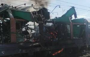 Джонсон, європейці, ексглава ЦРУ. "Укрзалізниця" назвала можливу мішень дрона РФ біля Польщі