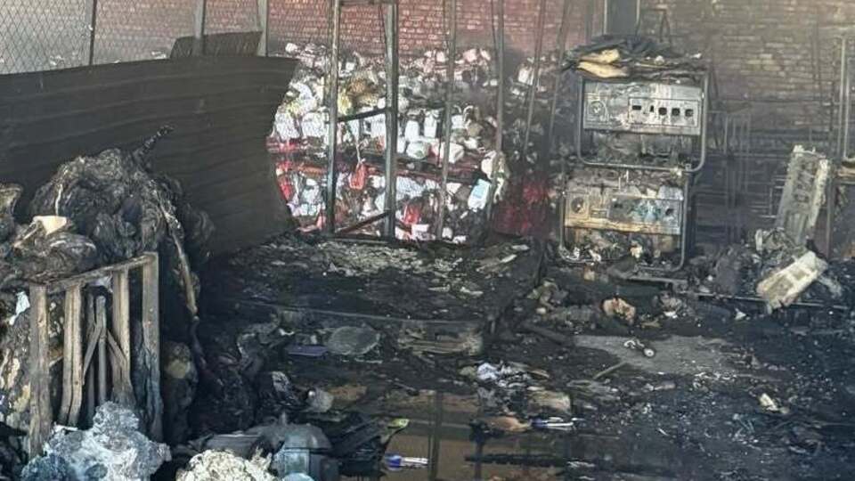 Російський обстріл ущент знищив склад Фундації Олени Зеленської