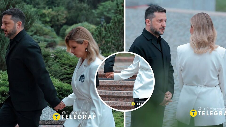 Зеленські в Карпатах вразили ніжним фліртом. Відео