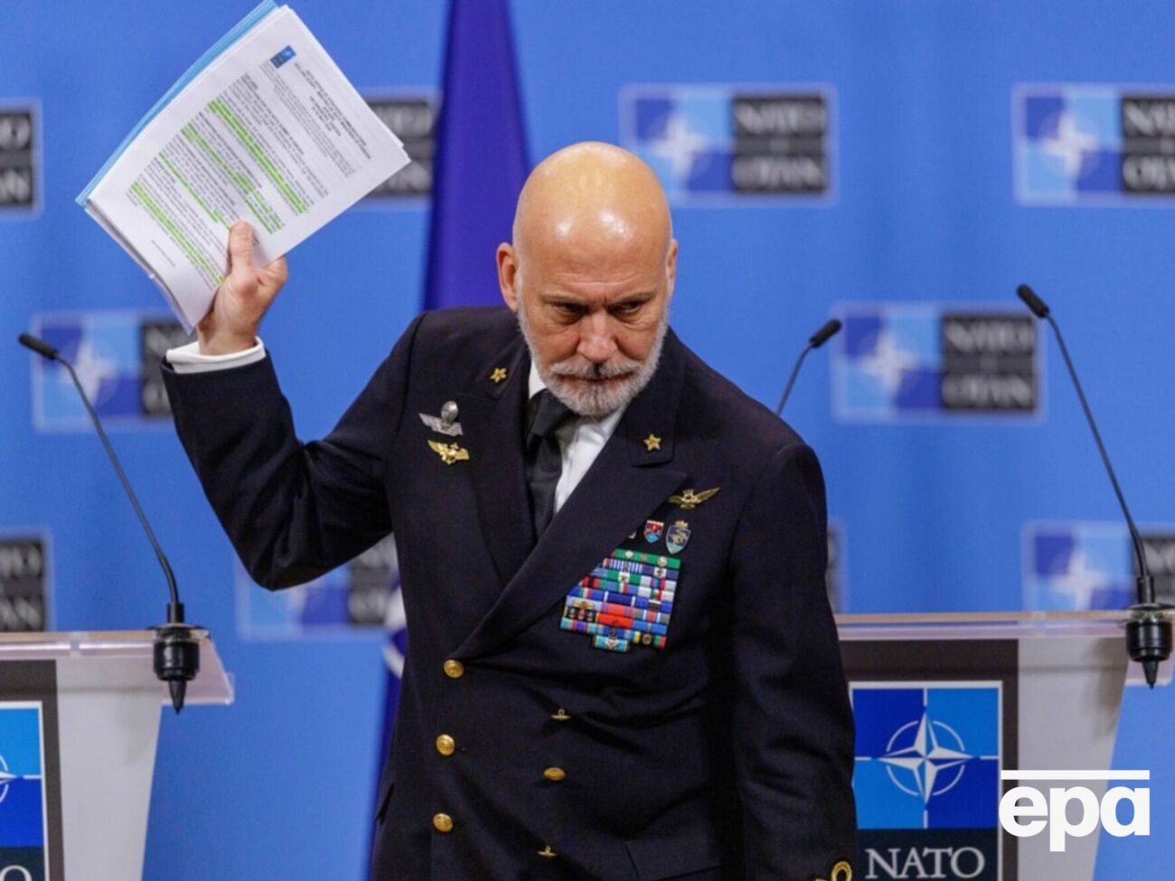 Голова військового комітету НАТО прокоментував готовність Альянсу до атаки з боку РФ під чужим прапором