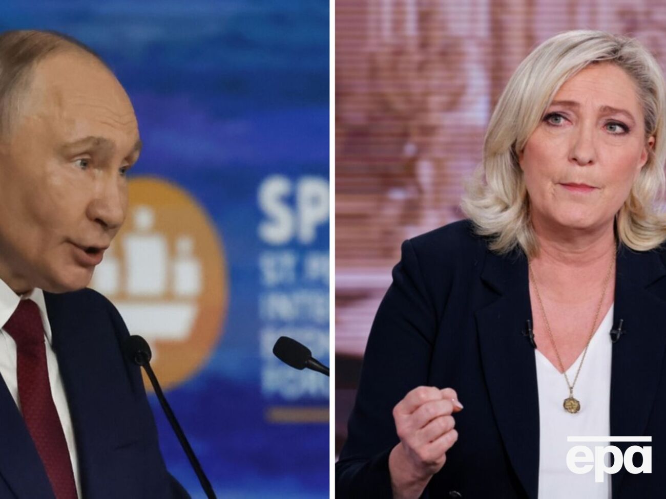 "РФ не диктуватиме політики Франції". Ле Пен, яку раніше звинувачували у зв'язках із РФ, змінила риторику. Що сталося