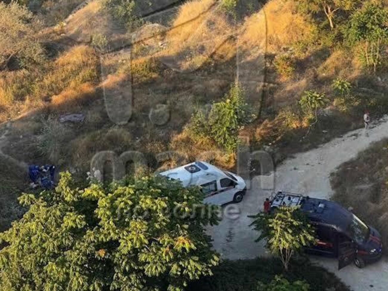 В Крыму взорвали автомобиль с водителем в районе проживания оккупантов. Фото, видео