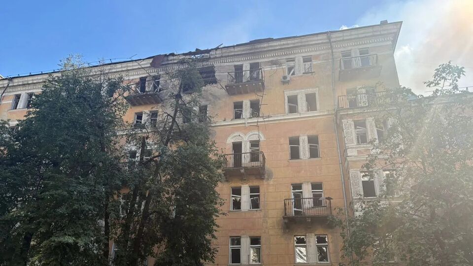 Shahed ударили по одному з університетів Києва під час занять. Фото
