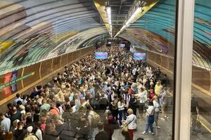 У Києві – транспортний колапс через повітряні тривоги. Фото