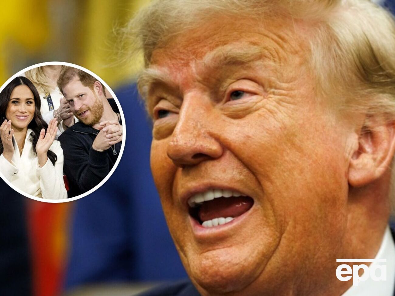 "Я б не прийняв їх назад". Трамп потішився, що принц Гаррі і його дружини Меган покинули США
