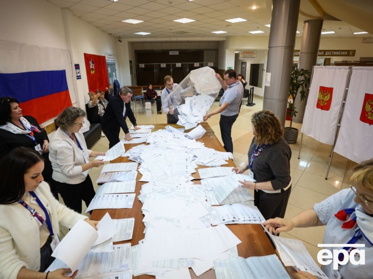 Стали відомі перші результати виборів до Держдуми РФ. Хто лідирує 