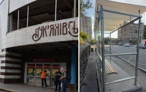 Как и когда на Лукьяновке появились стеклянные остановки? В "Киевпастрансе" объяснили