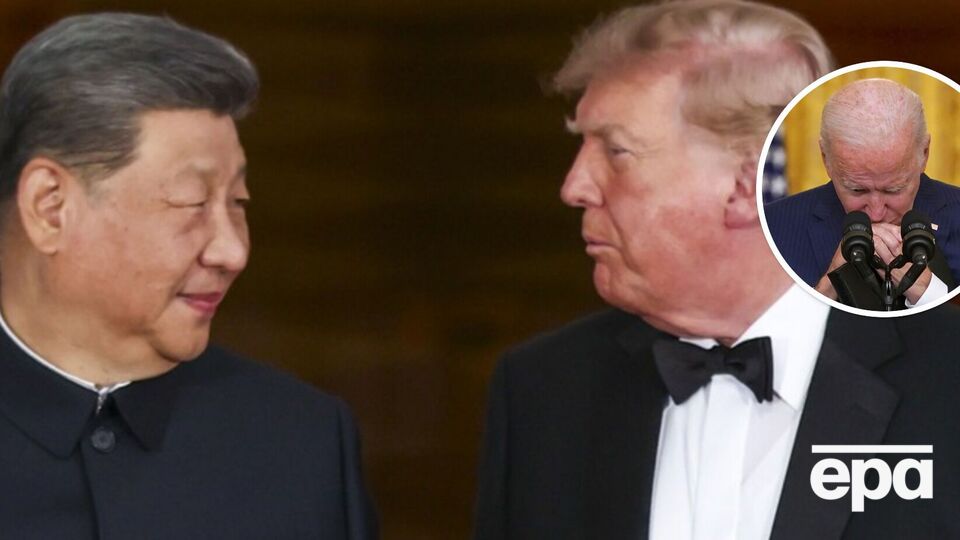 Трамп и Си Цзиньпин жестоко поглумились над Байденом, который борется с раком. Видео