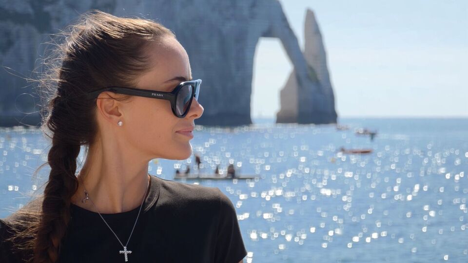 Мішина розповіла про подорож за кордон