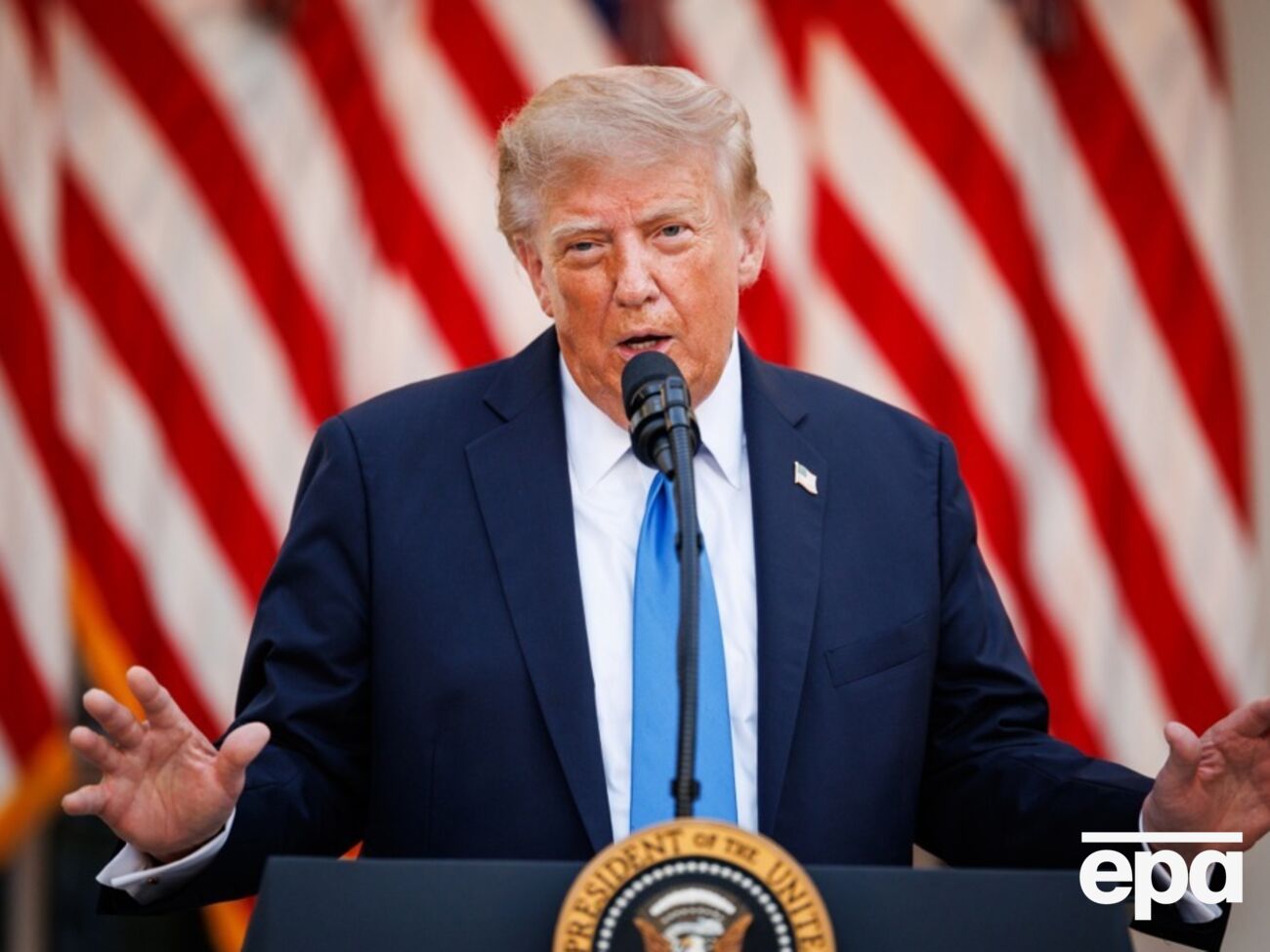 Трамп заявив, що його представники везуть пропозицію "щодо завершення війни"