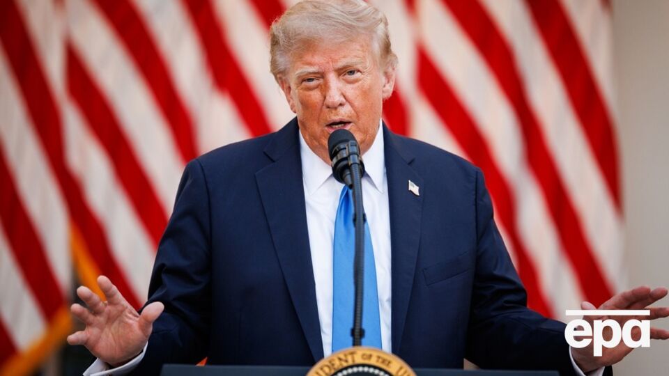 Трамп заявив, що його представники везуть пропозицію "щодо завершення війни"