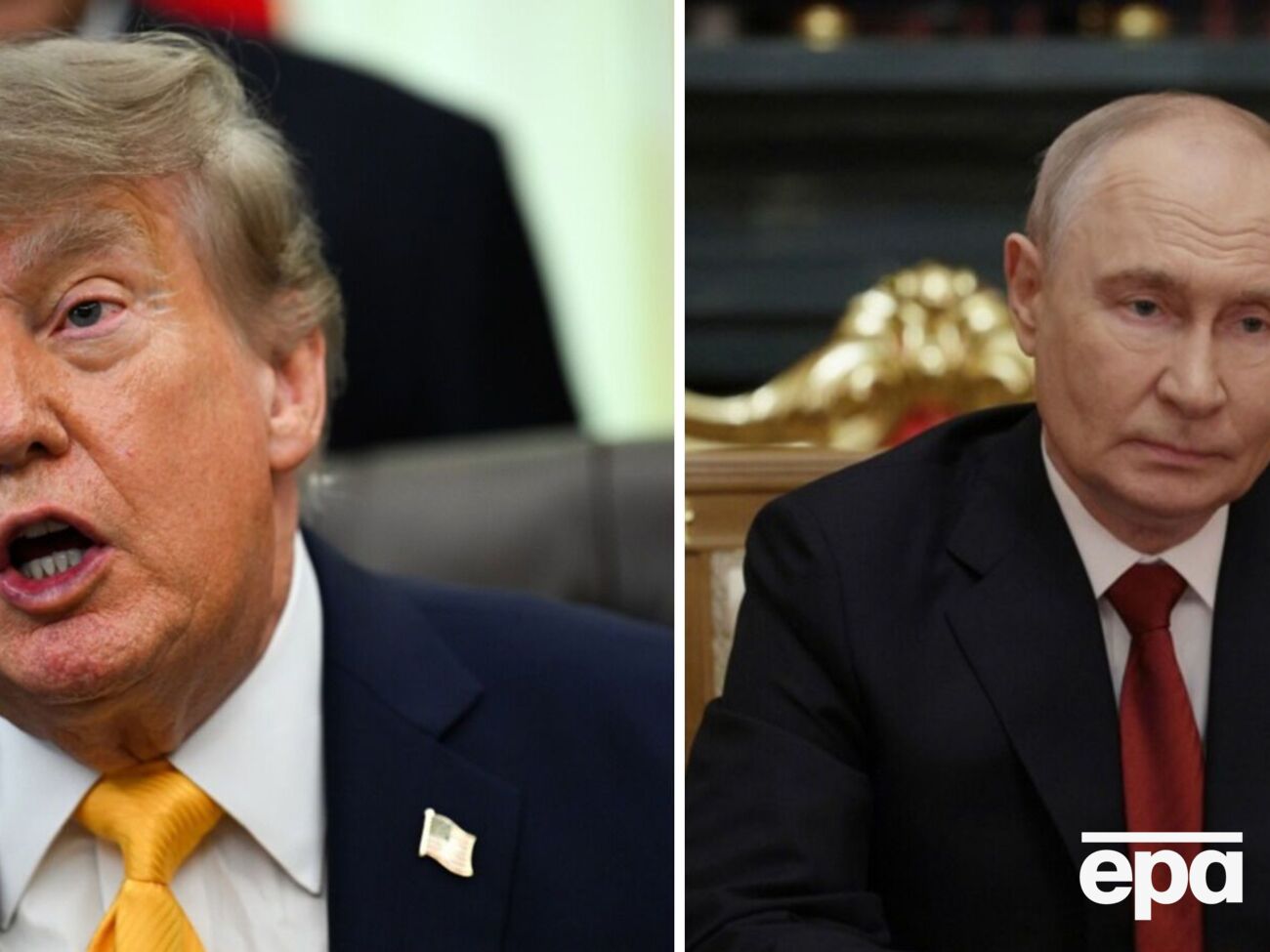 Трамп провів телефонну розмову з Путіним після візитів до Москви й України його переговірників