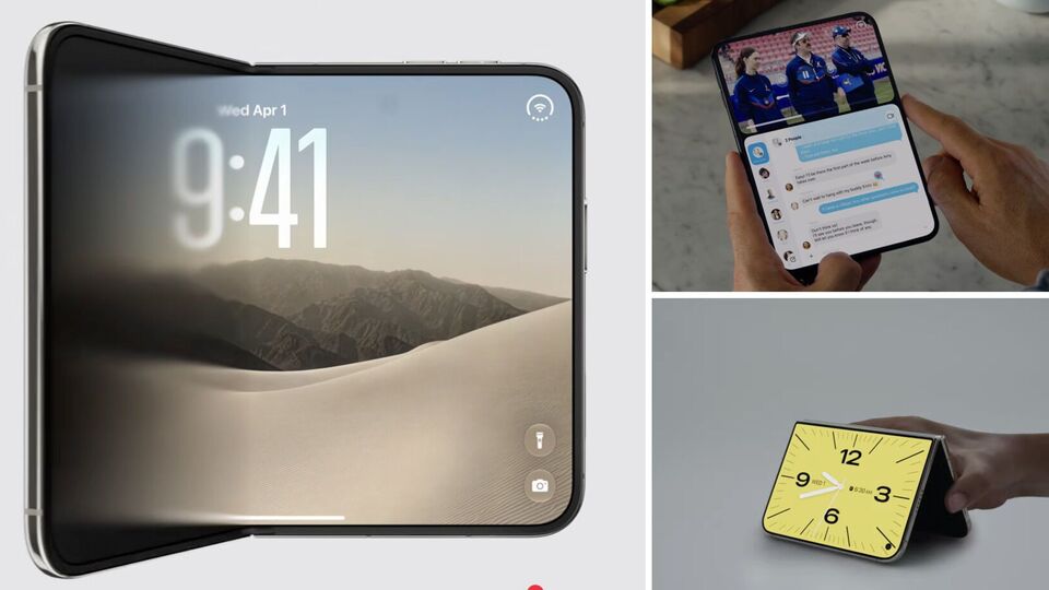 Apple презентувала свій перший складаний смартфон – iPhone Duo. Що про нього відомо